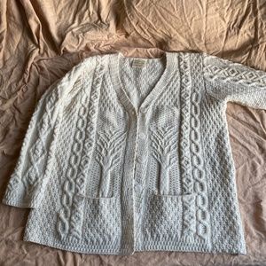 Merino Wool Knit Cardigan